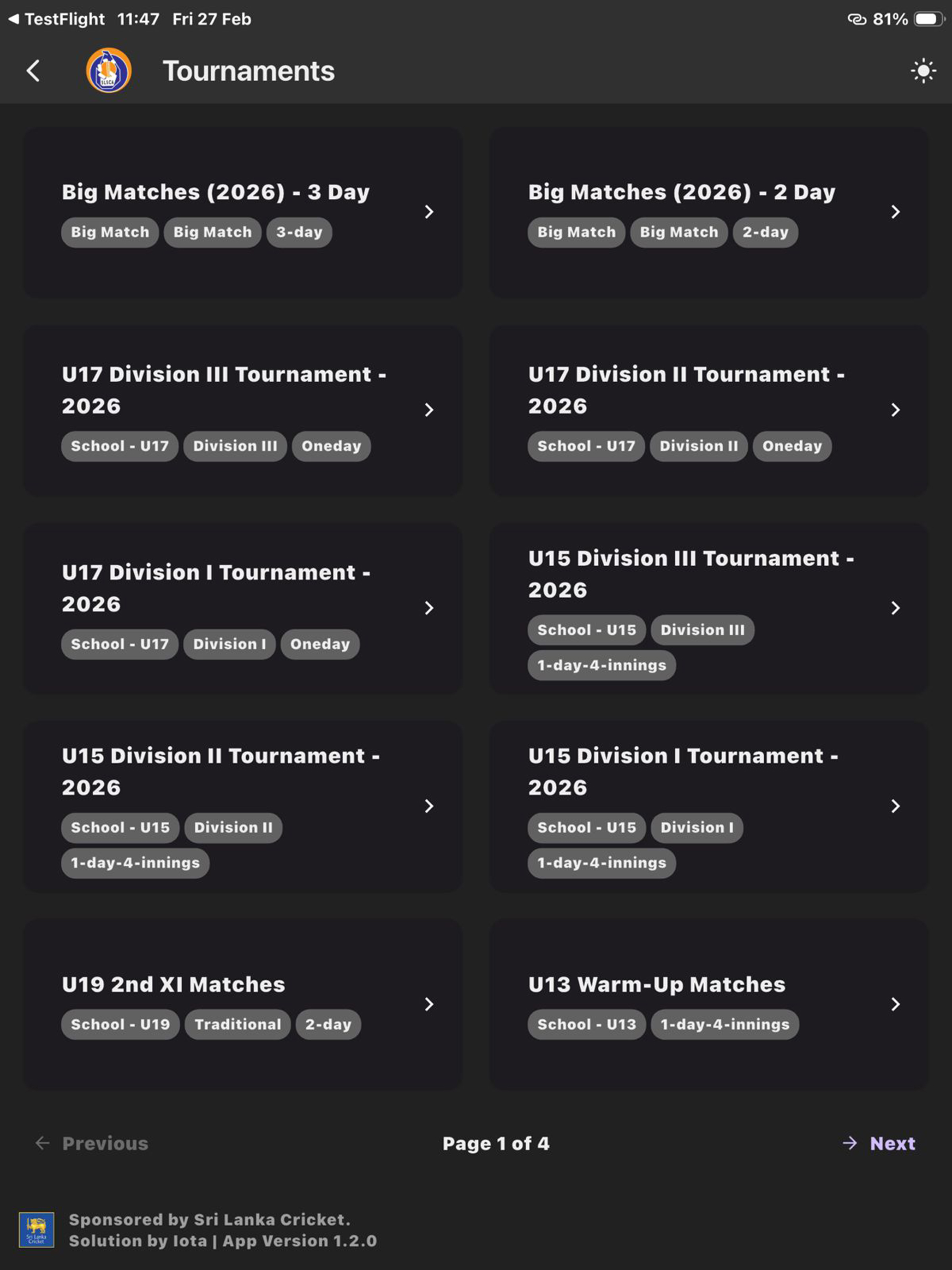 SLSCA Matches screenshot 13