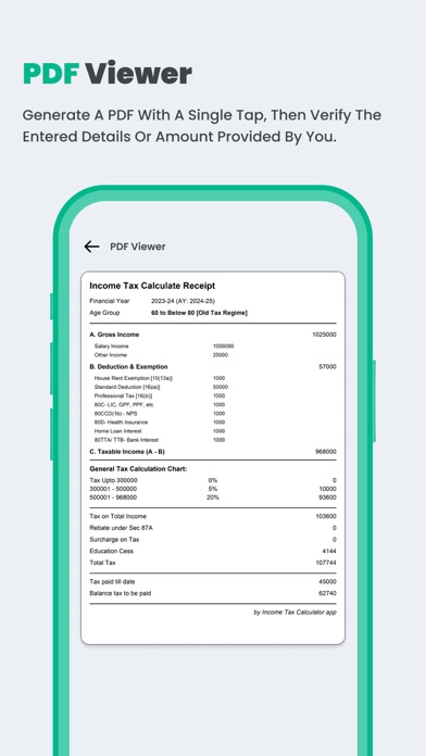 Income Tax Calculator - Indiaのおすすめ画像2