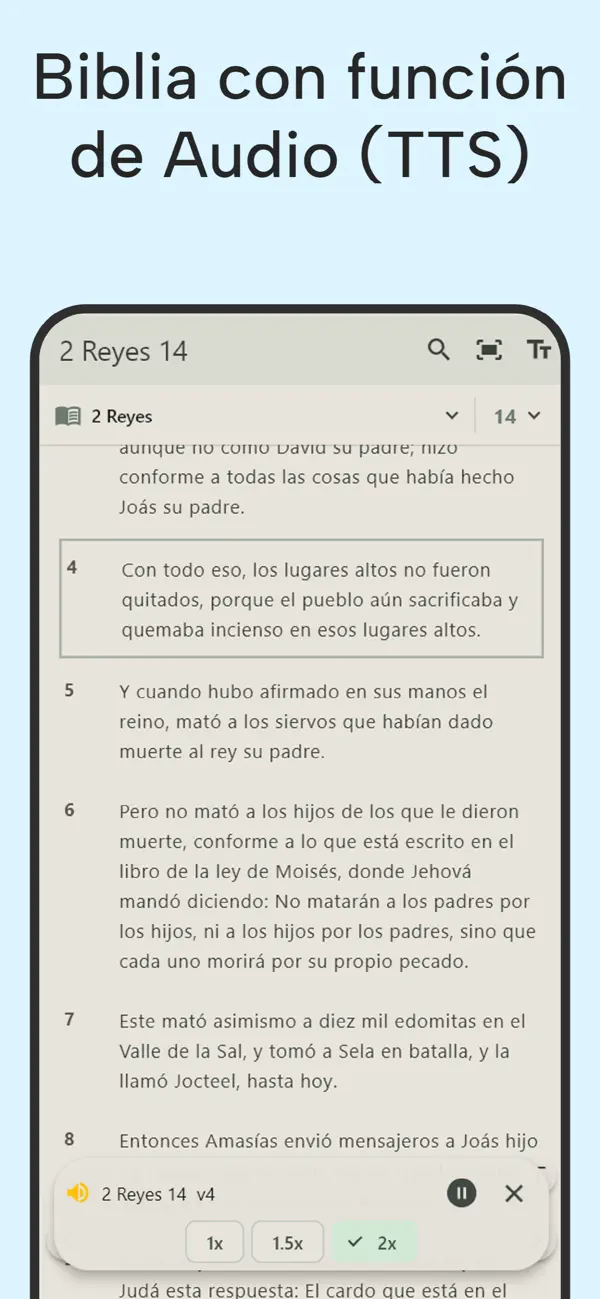 Screenshot #1 pour Santa Biblia RVR1960 Offline