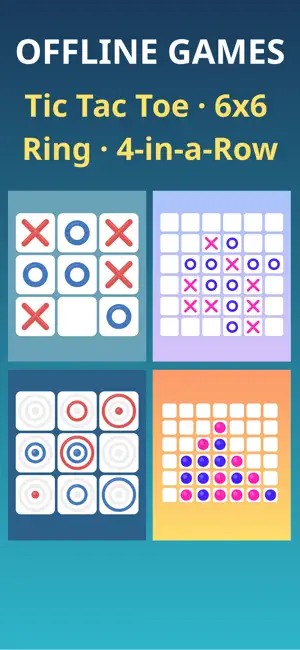 TicTacToe GO - Classic & Ring screenshot 1