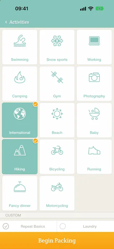 PackPoint Premium Packing List screenshot 2 of 3