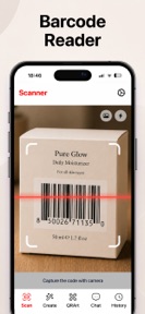 QR code and Barcode Reader AI screenshot