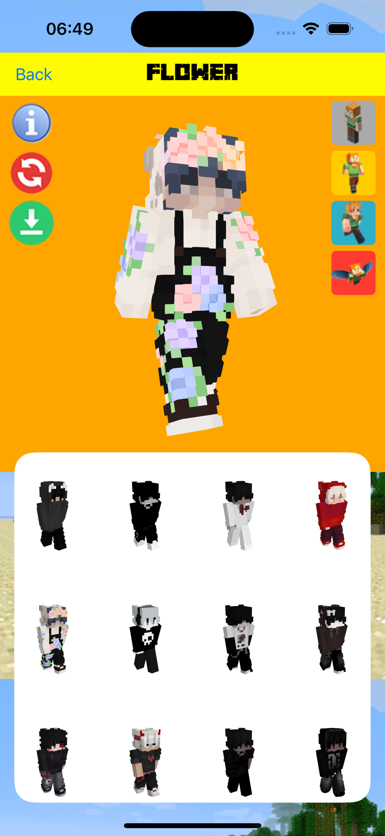 Aesthetic Skins for Minecraft