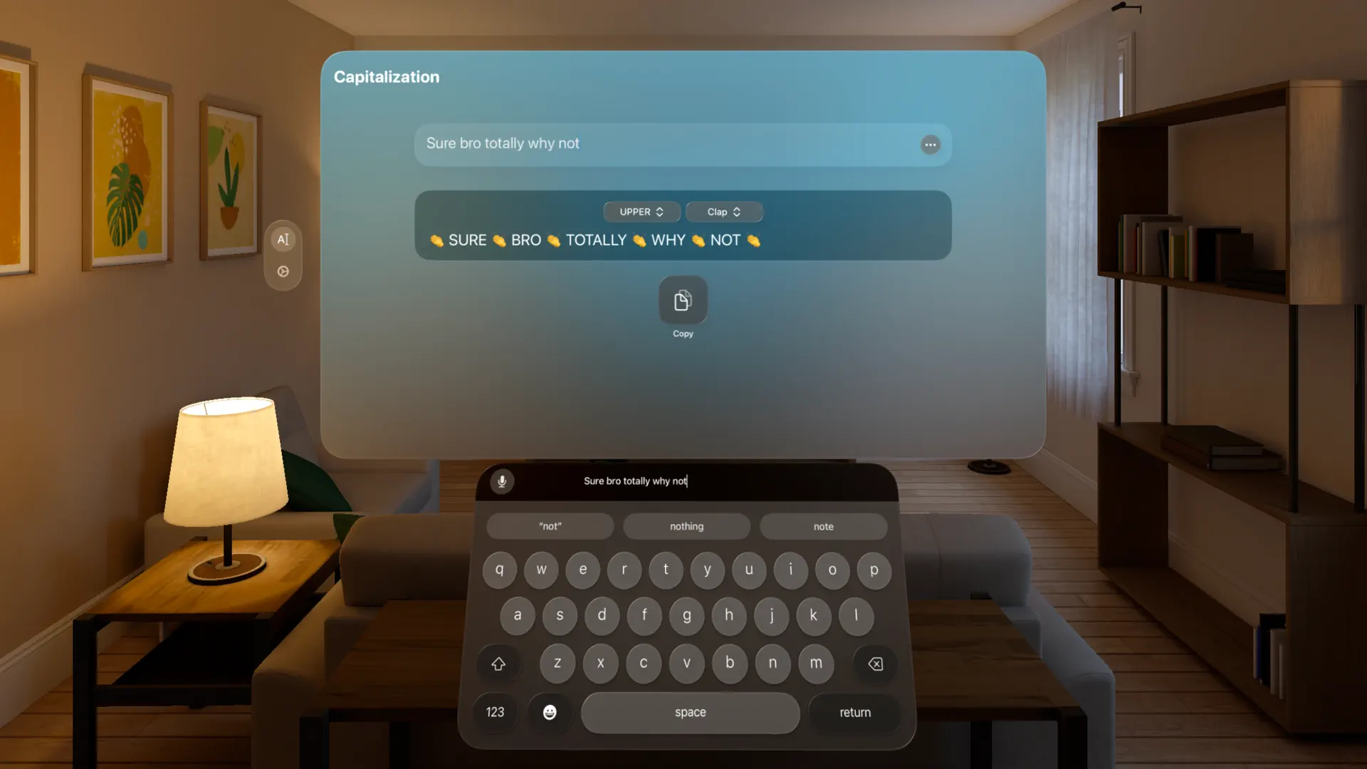 No Cap: Text Editor screenshot 4