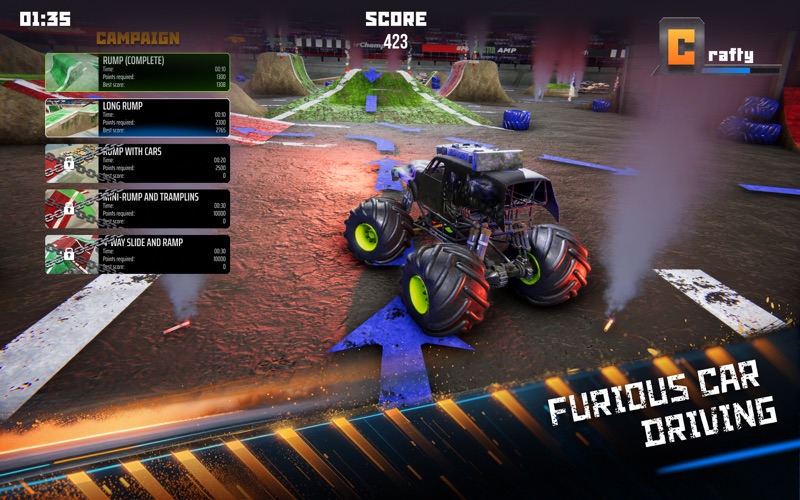 Monster Truck Race: Car Racing Screenshot