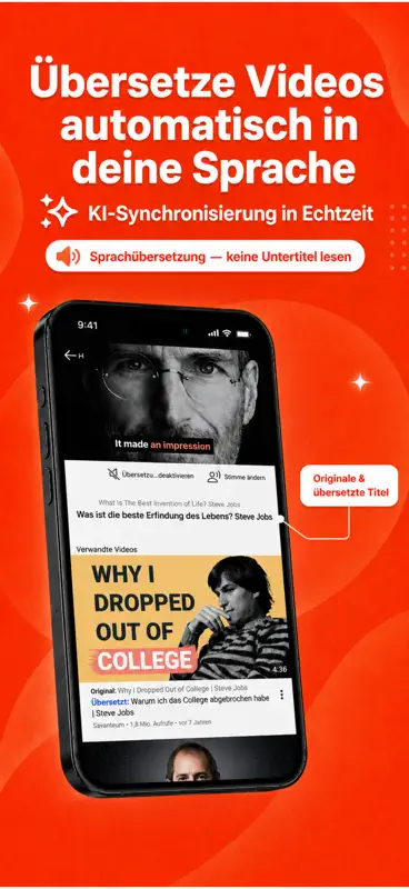 FyDub - Video Translator screenshot 1 of 4