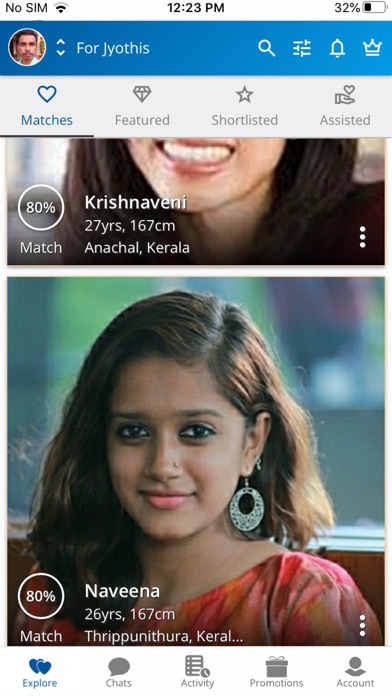 Screenshot #1 pour Malayogam® Malayalee Matrimony