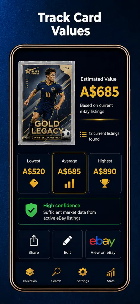 Football Cards Value Scanner - Application Sports | MWM