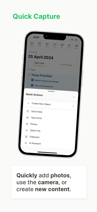 Capacities – Notes & PKM Screenshot 4 of 8