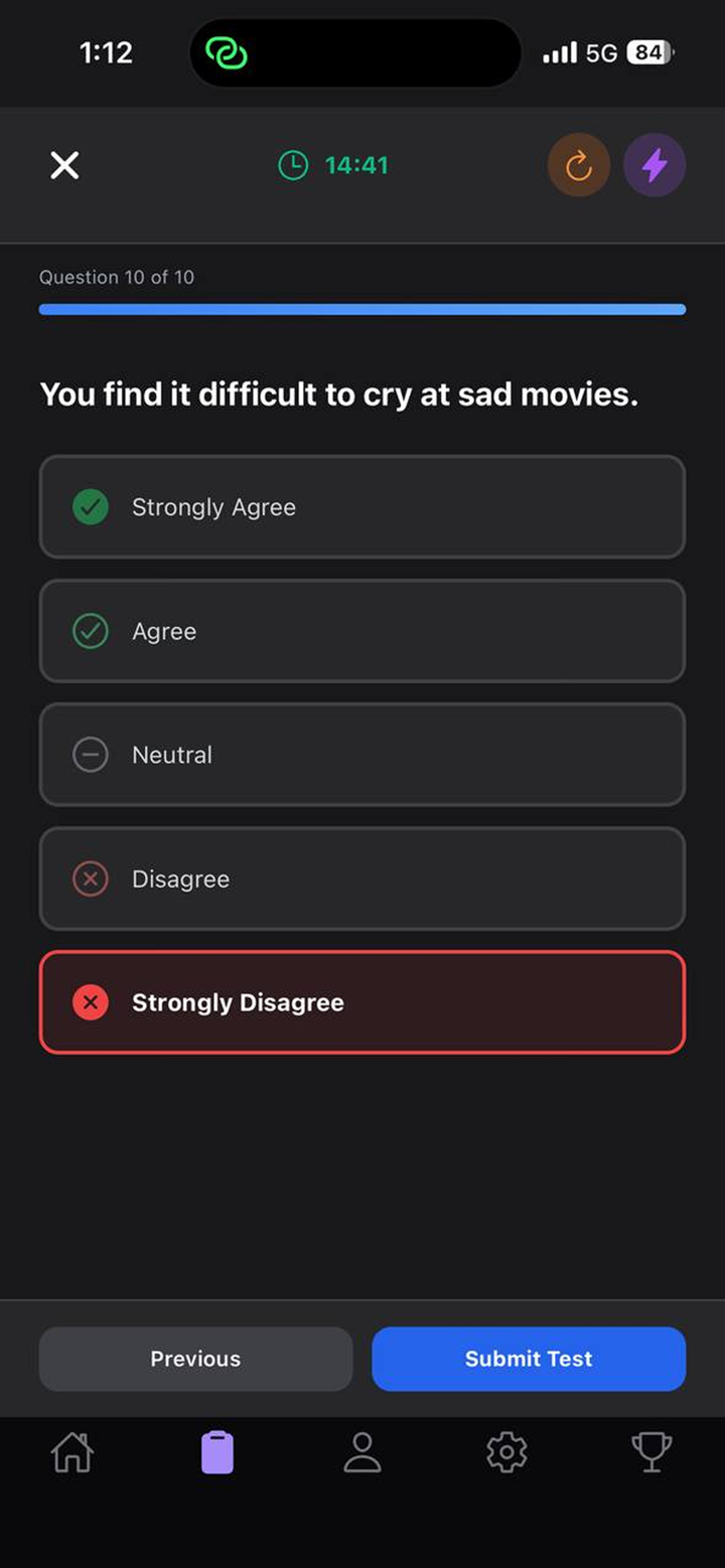 Personality Test Pro: MBTI EQ screenshot 7
