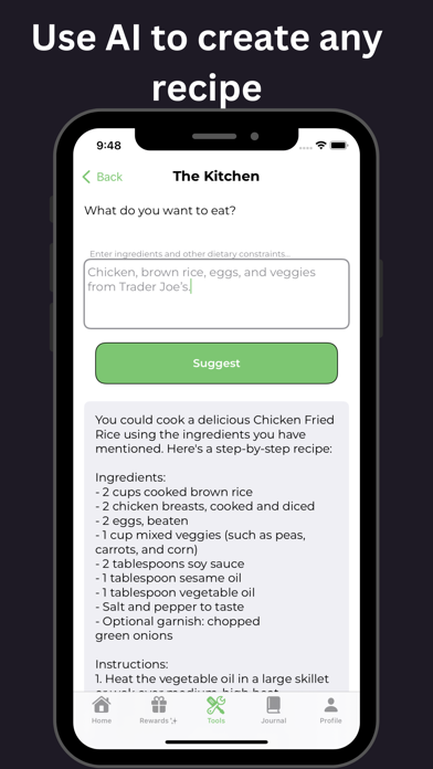 Goblin Tools not boring habits Screenshot