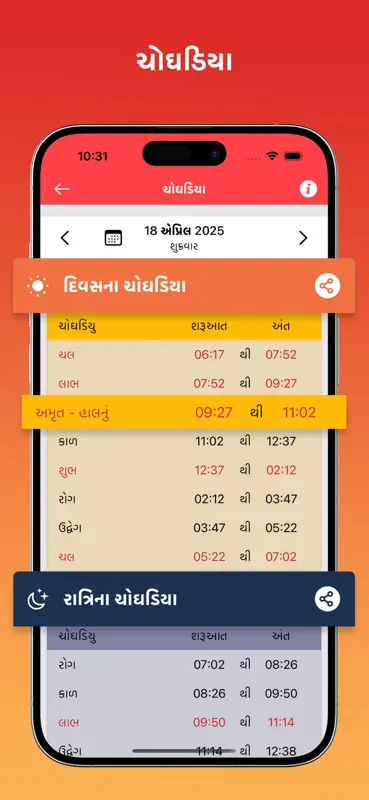 Gujarati Calendar Pro screenshot 4 of 10