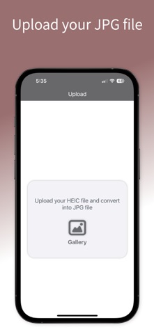 HEIC To JPG App screenshot
