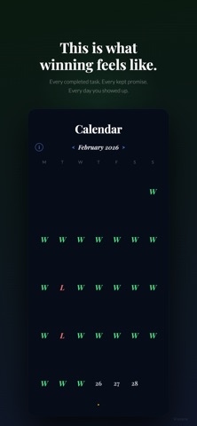 Vincere - Daily Planner screenshot