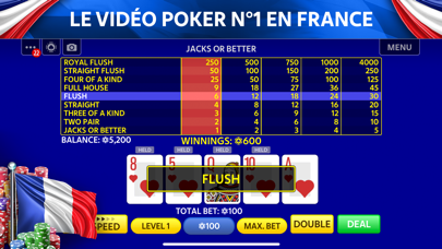 Screenshot #1 pour Video Poker par Pokerist