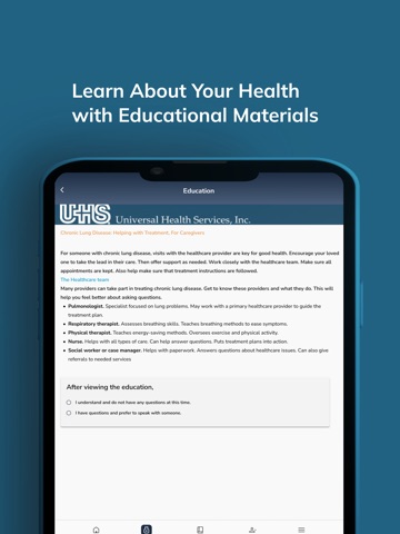 DayWell Companion iPad screenshot