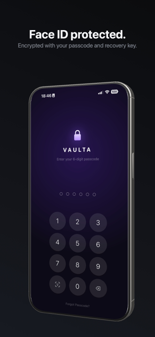 Vaulta – Secure File Vault Screenshot 2 of 6
