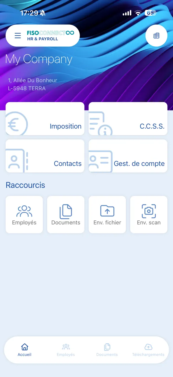 Screenshot #2 pour Fisoconnect