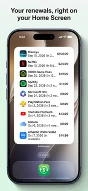 SubManager: Subscriptions screenshot 6