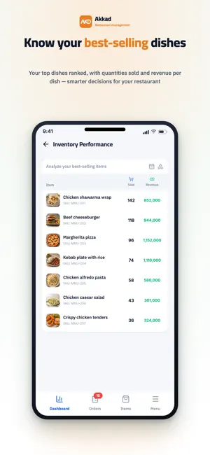 Akkad - Restaurant Management screenshot 2