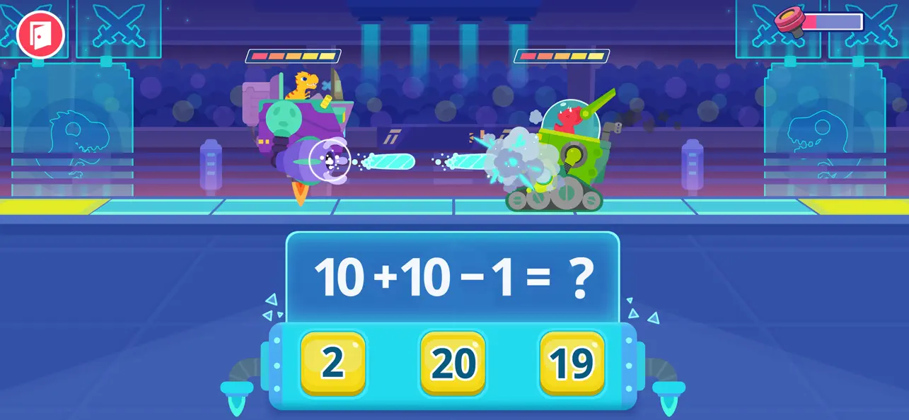 Screenshot #2 pour Maths Dino - jeux pour enfants