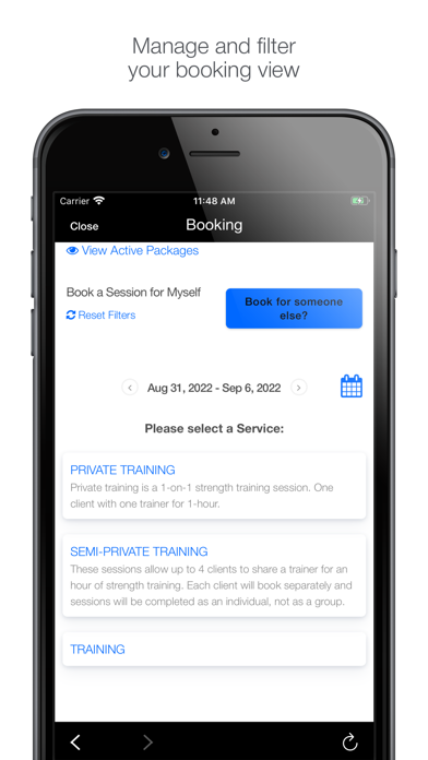 Impact One Fitness Screenshot