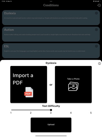 ReadAble: AI Reading Assistant iPad screenshot