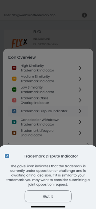 Trademark Watchdog Screenshot 5 of 9
