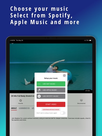 Mat: Stretch, Strength & Core iPad screenshot