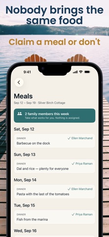 CottageSync: Cabin, Lake House iPhone screenshot