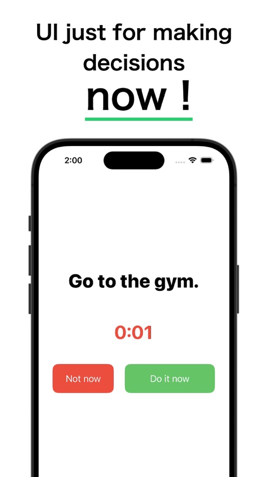 #1. Todo Decision Choice App (iOS) 由: Takatoshi Ichige