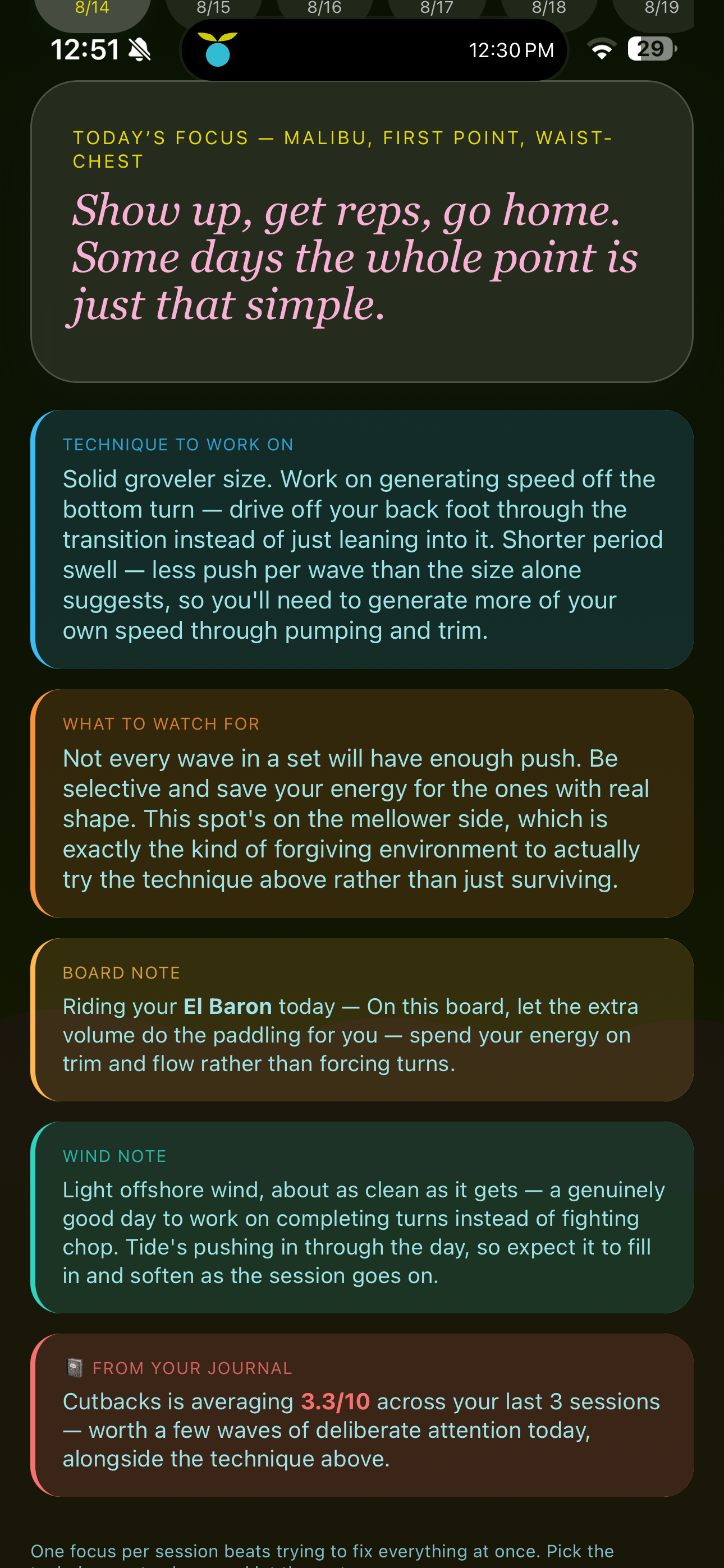 The Call - Surf Smart screenshot 4