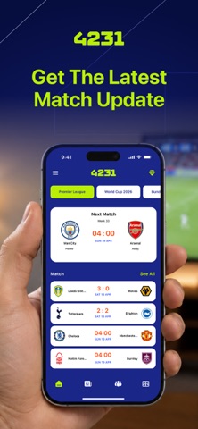 4231: Football Scores Today screenshot