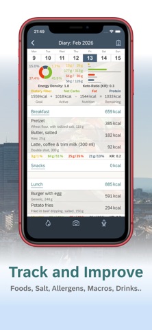 My-Nutri-Diary Screenshot 2 of 10