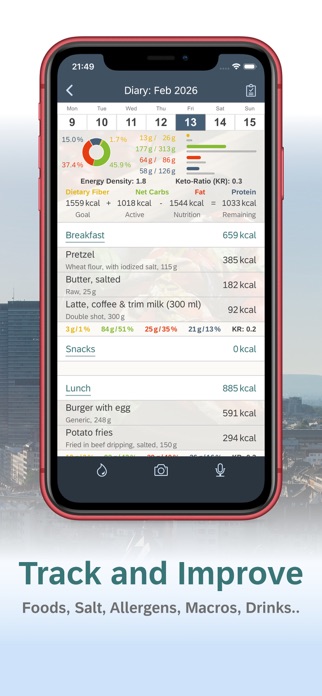 My-Nutri-Diary Screenshot 2 of 10