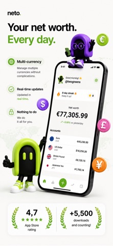 Neto: Budget & Wealth Screenshot 8 of 8