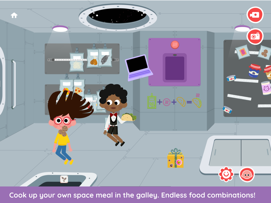#4. Wazo Space Station (iOS) 由: Yukti Arora