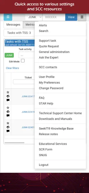 SCC Star screenshot 1