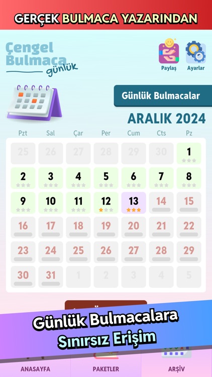 Çengel Bulmaca - Günlük screenshot-3