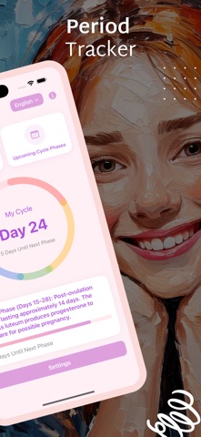 Cycle Care: Menstrual Cycle iPhone screenshot