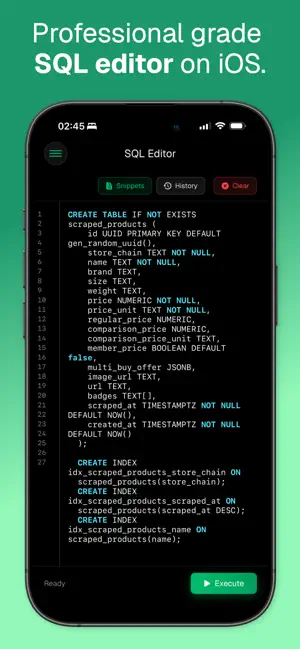 Supanator: Supabase Manager iPhone screenshot 4
