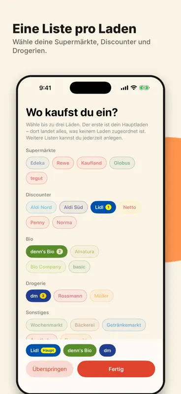 Kaufo – Einkaufsliste screenshot 2 of 10