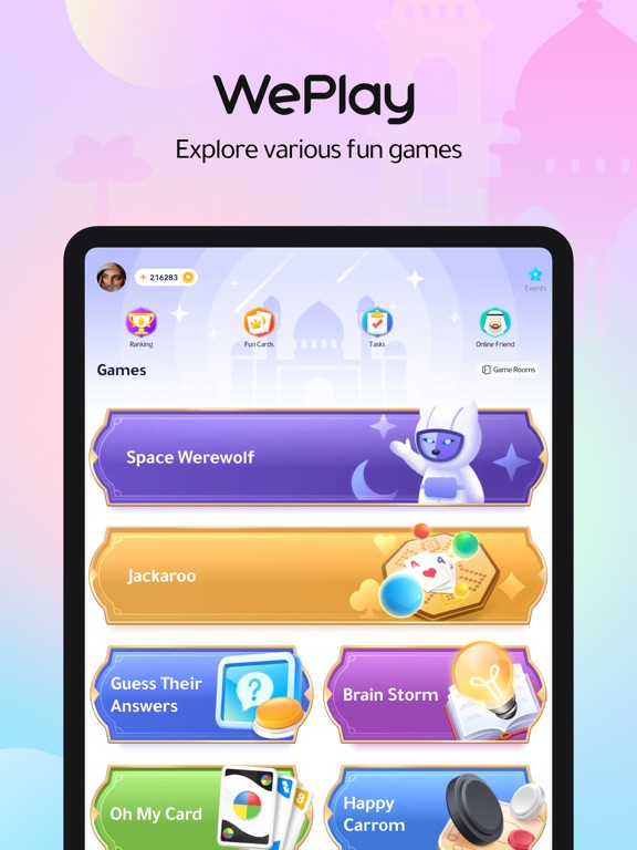 WePlay - Game & Party