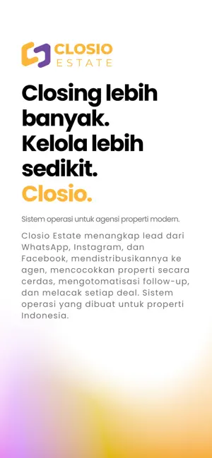 Closio Estate CRM screenshot 1