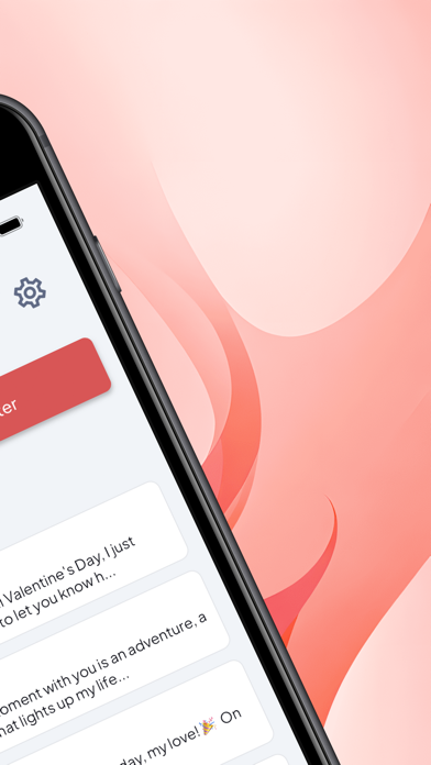 AI Love Letter Generator+ Screenshot