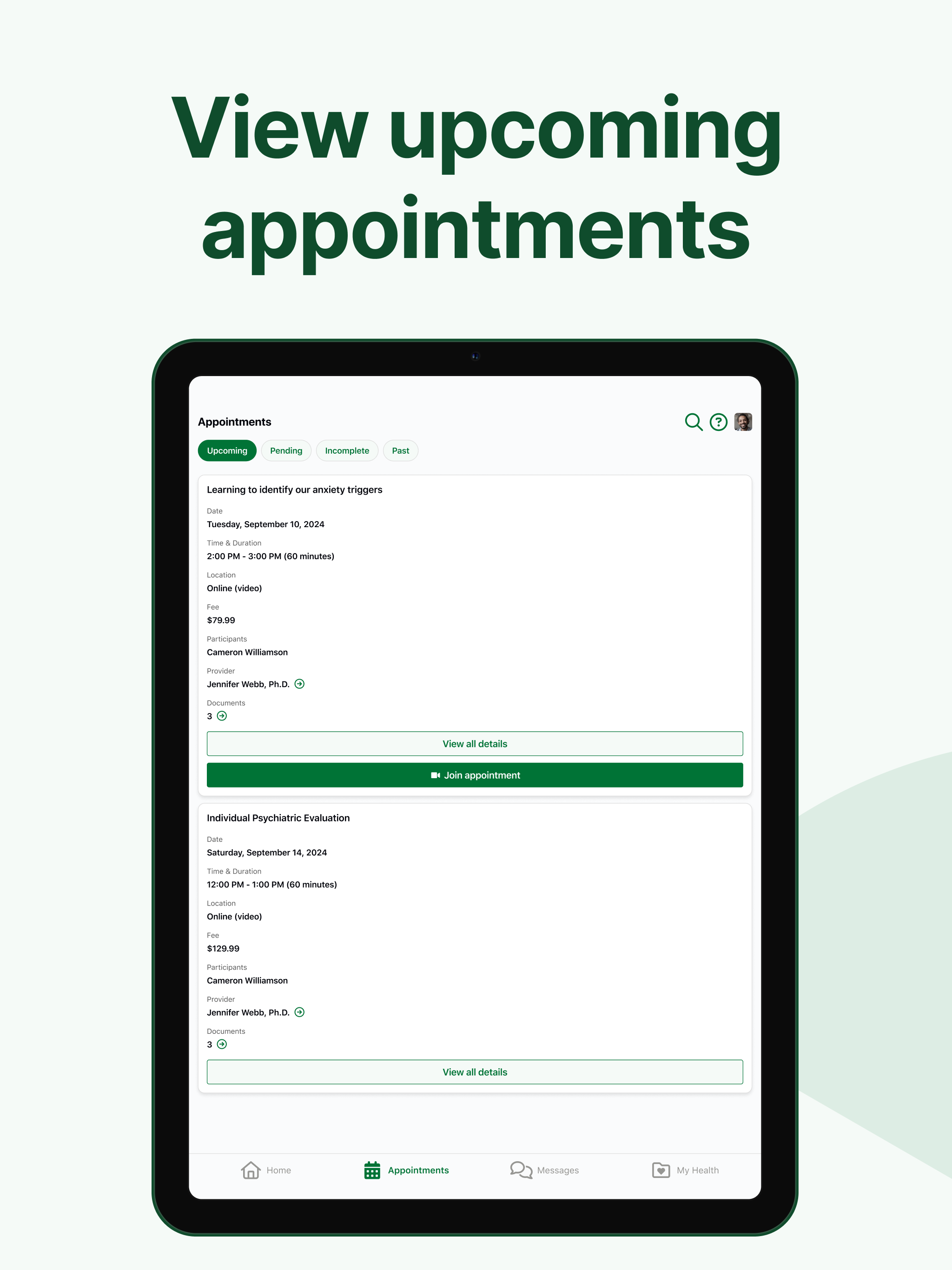 HCRS Client Portal screenshot 8