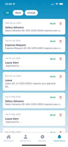 Biz360 ERP screenshot