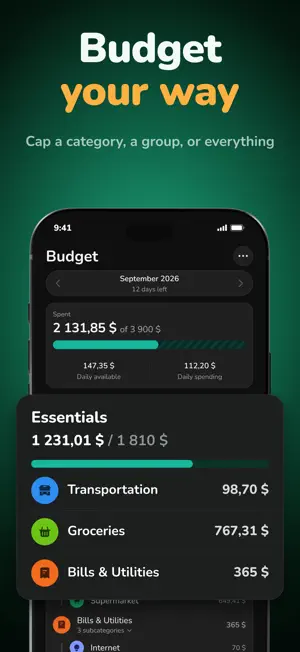 Kaspo: Budget Expense Tracker screenshot 3