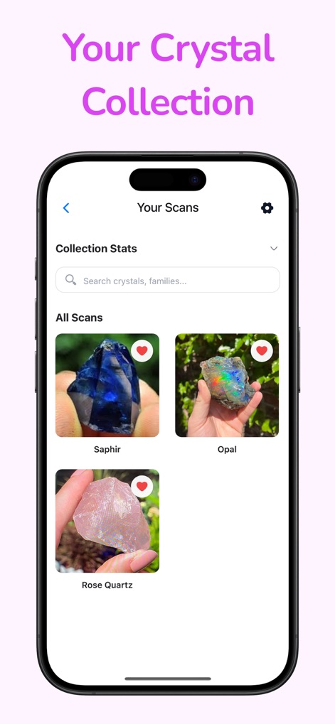 Crystal Identifier & Scan - Reference App | MWM