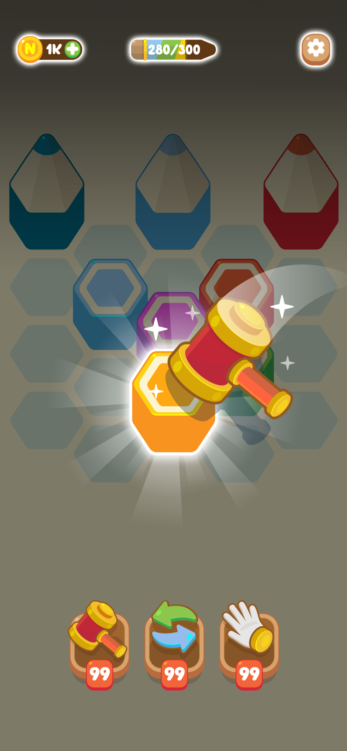 Pencil Sort - Color Sorting